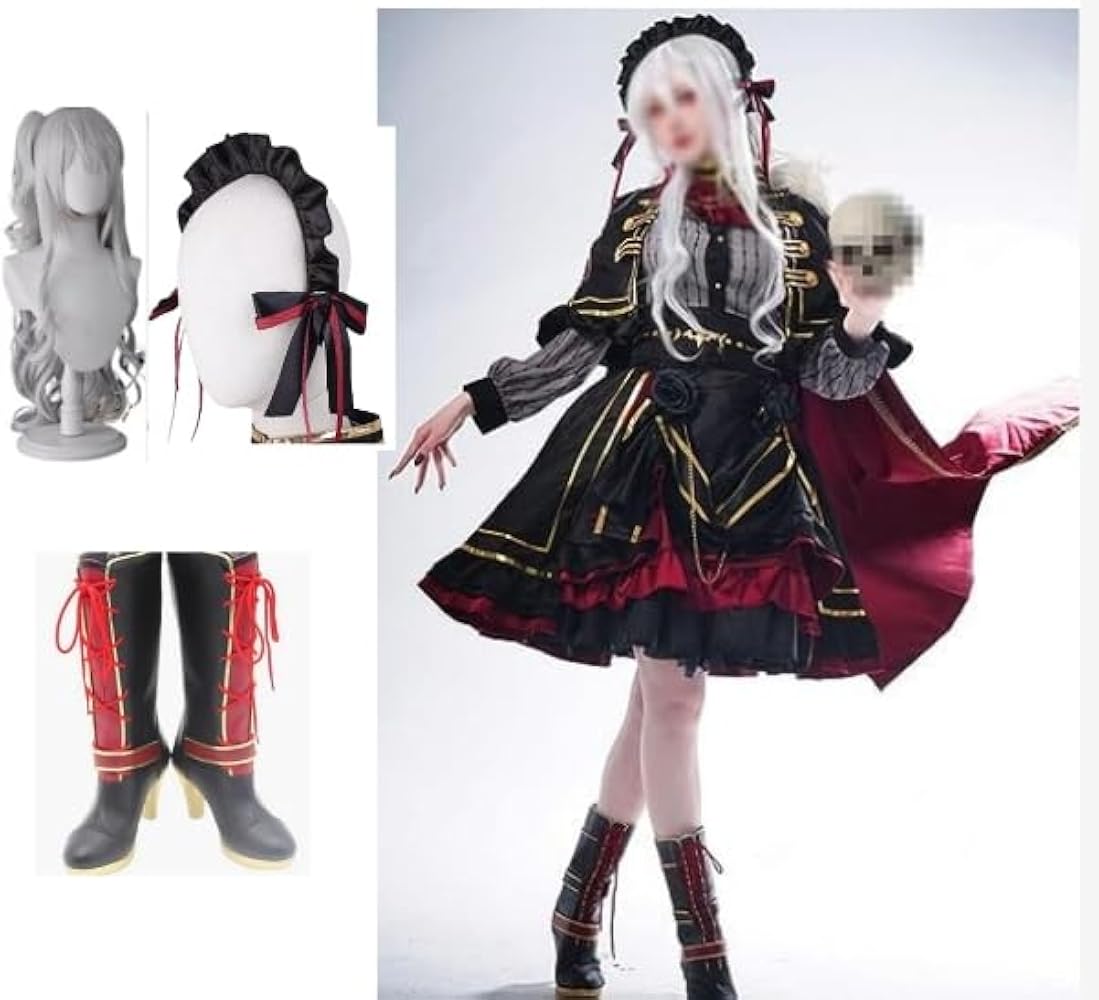 葛葉　貴族衣装　コスプレ(ウィッグ付き) Amazon.co.jp: [楽コス] 葛葉 コスプレ 衣装 ウィッグ付き
